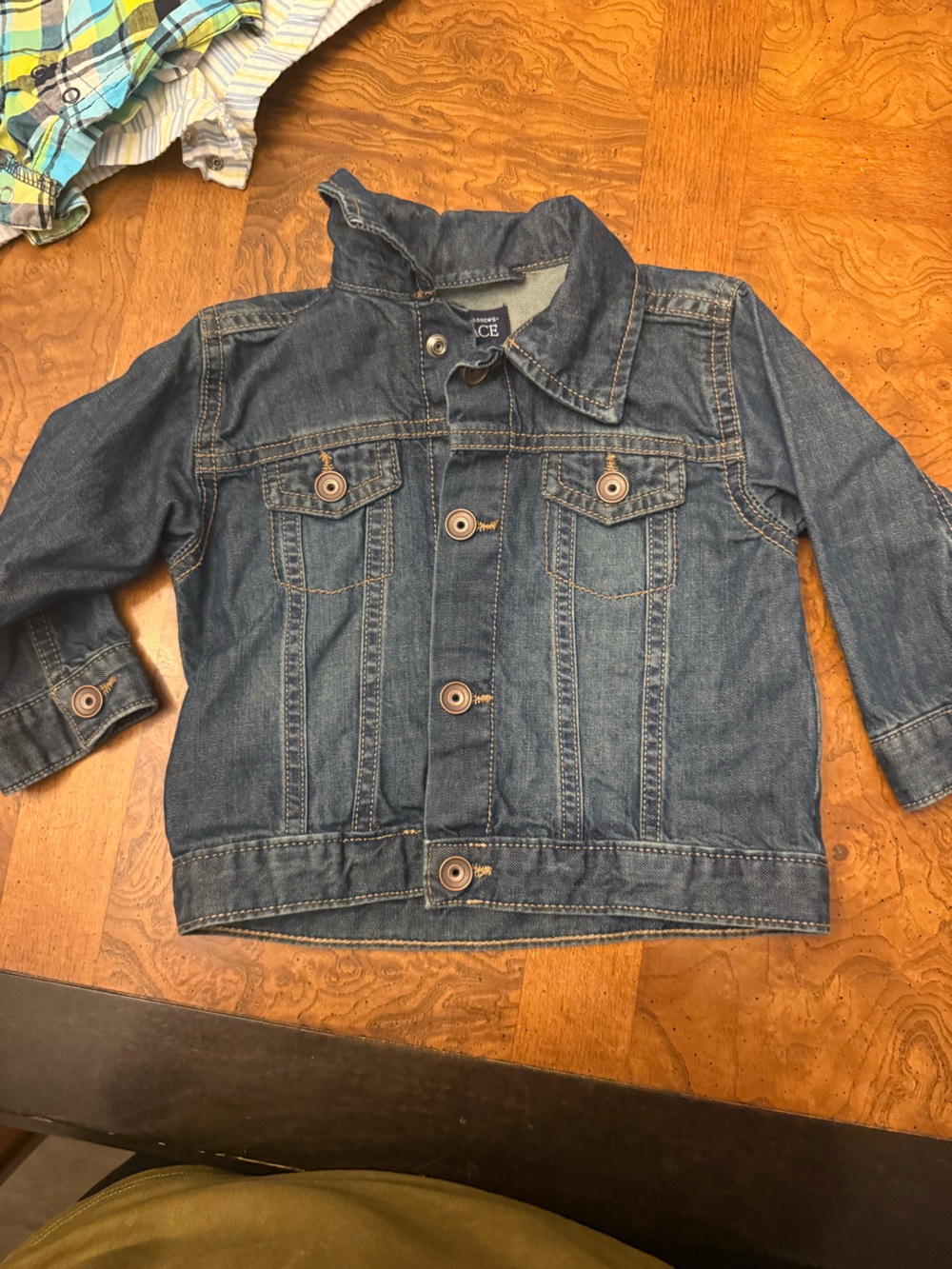 The Children's Place Blue Denim Jean Jacket for Kids
